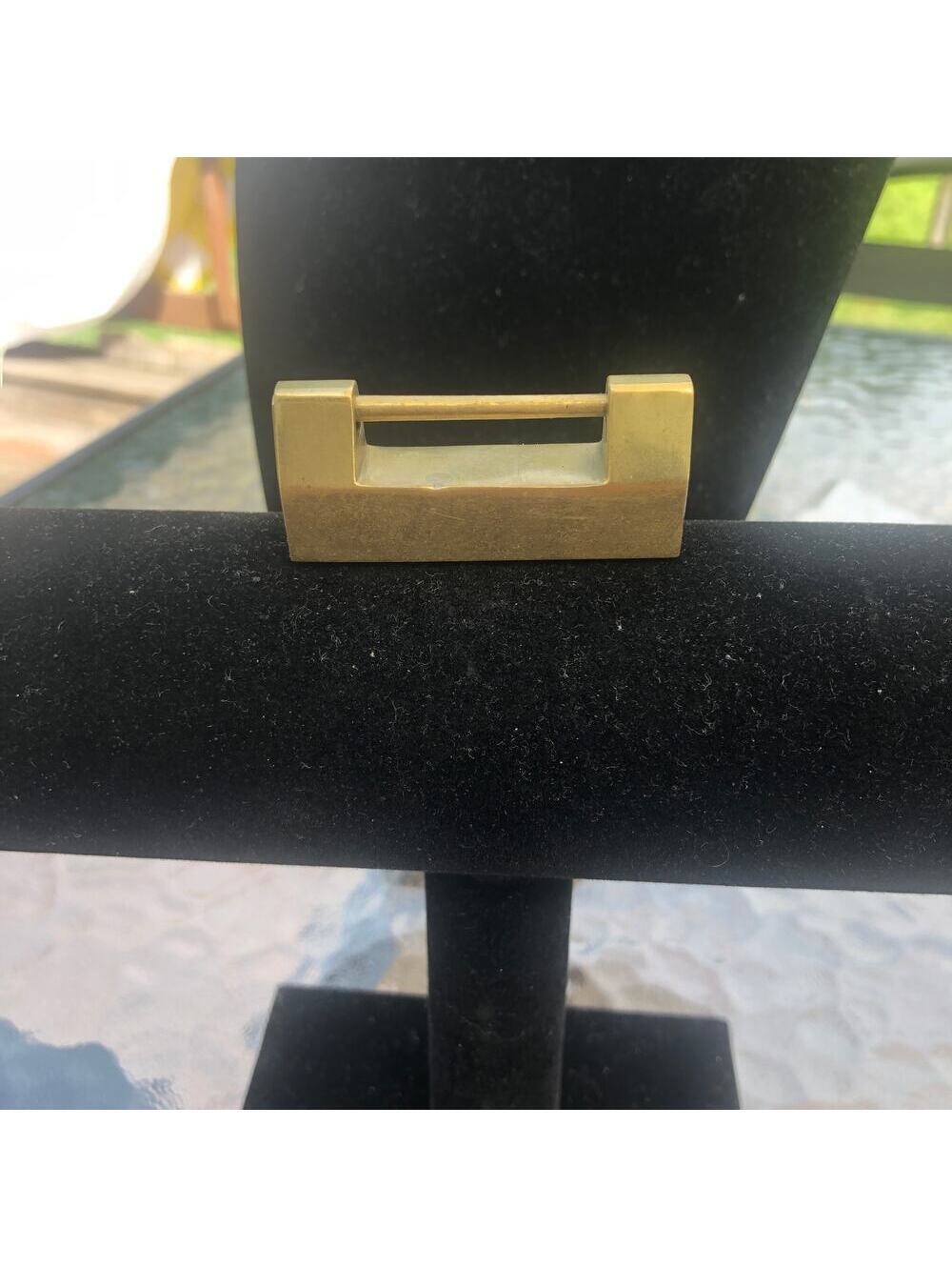 Vintage Brass Padlock without Key
